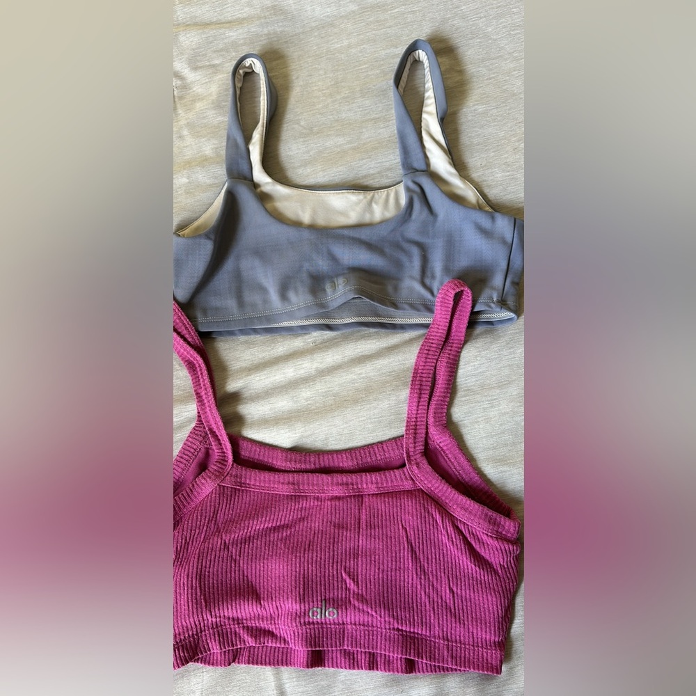 2 ALO yoga bras